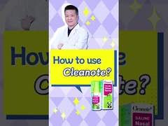 Dr. Wang - Comment utiliser le spray nasal Cleanote à base de solution saline